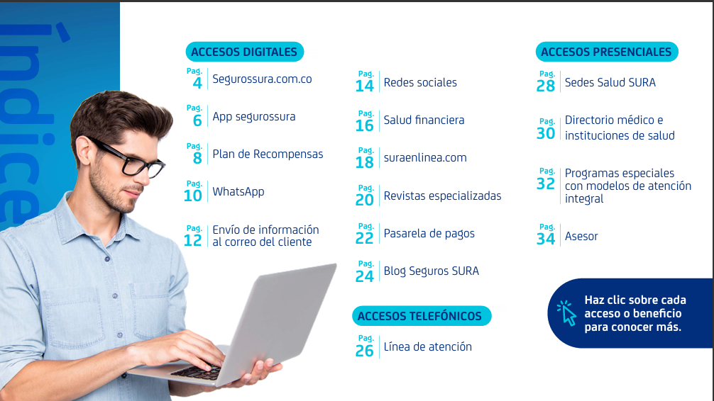 Poliza de Salud Sura consigues accesos y beneficios